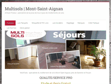 Tablet Screenshot of multisols-msa.fr